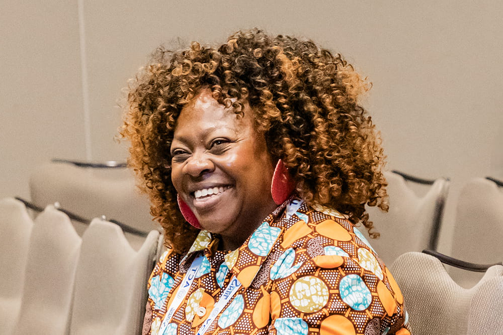 A group of attendees