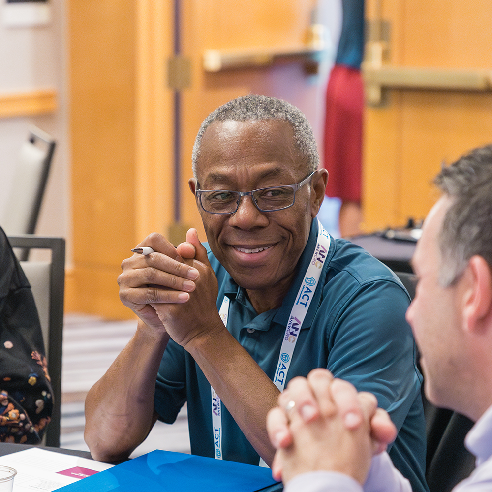 Ladies chatting during a meal